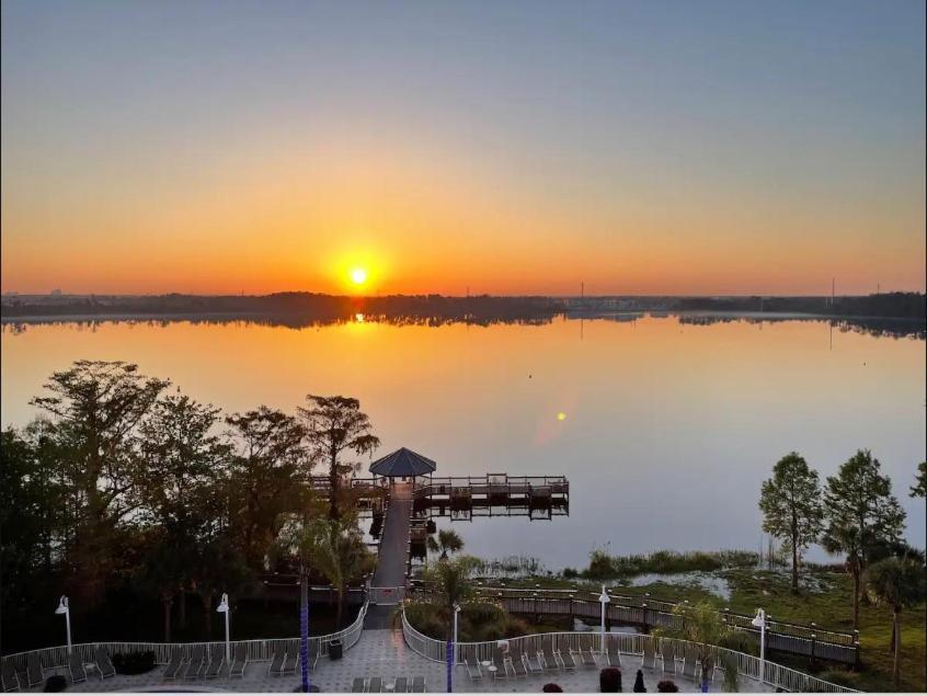 Big Pool, Stunning Lakeview, Sunrise, Disney #1907 Orlando Kültér fotó